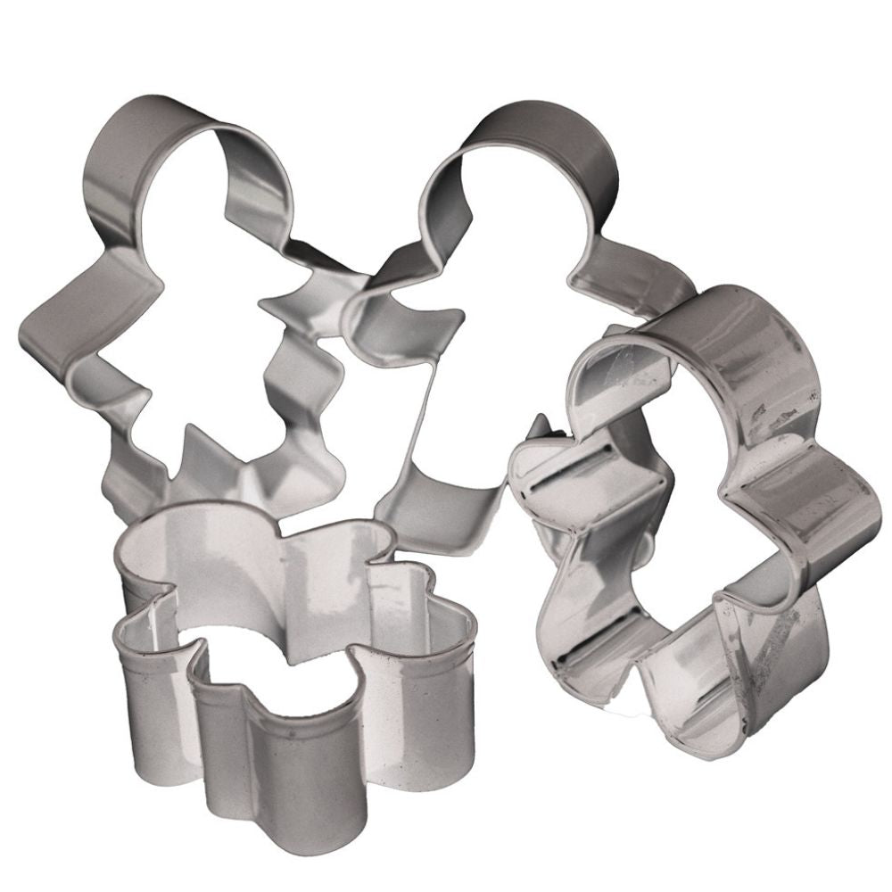 Emporte-pièces Famille pain d'épices x4 - Ookies