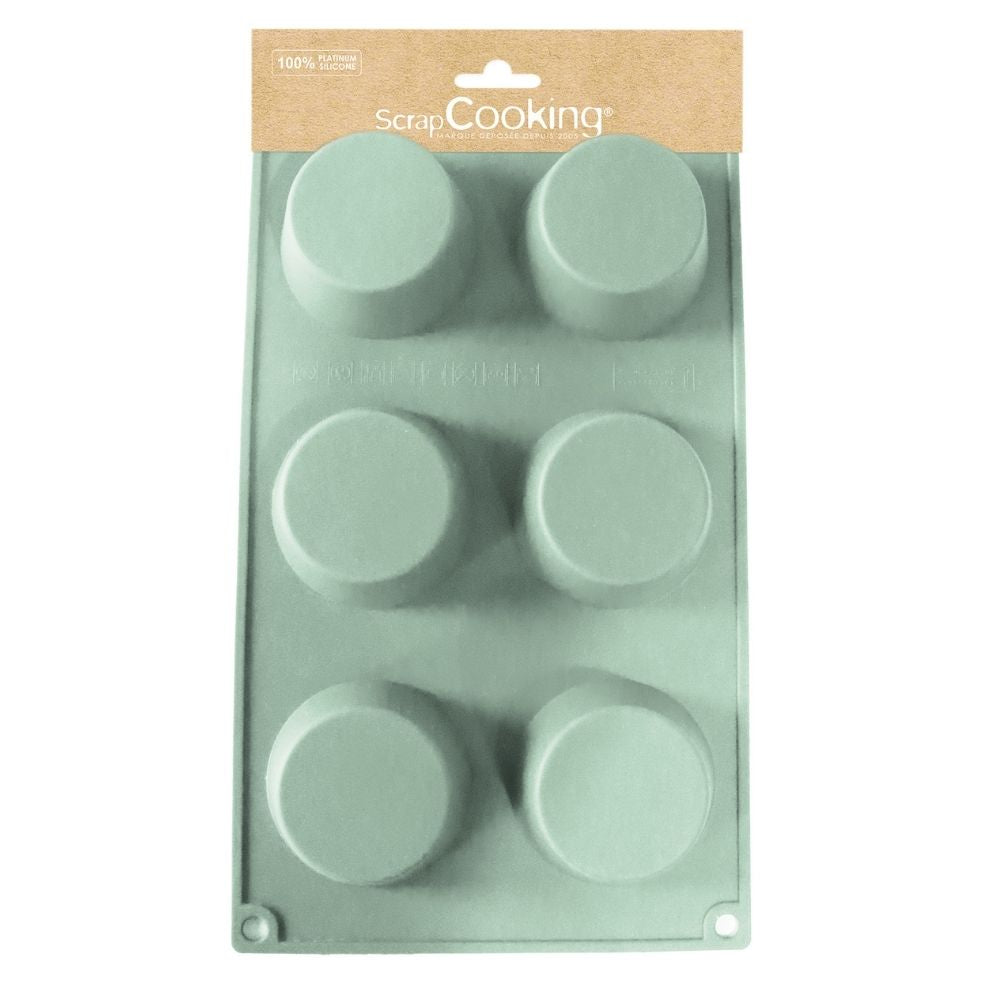 Moule Muffin Silicone 100% Platinium - Ookies