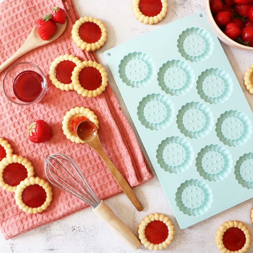 Moule Tartelette Silicone 100% Platinium - Ookies