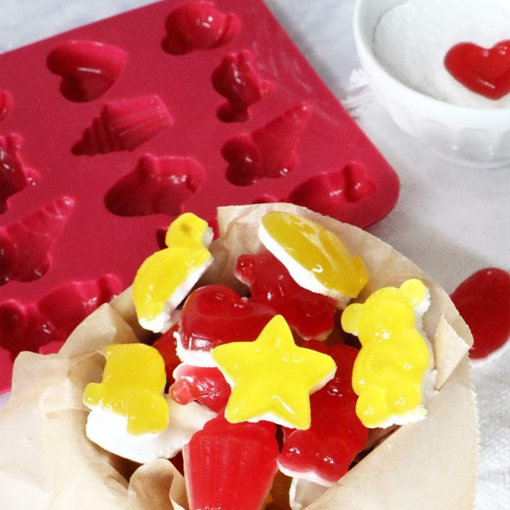 Moule bonbon silicone multi empreintes offert - Ookies