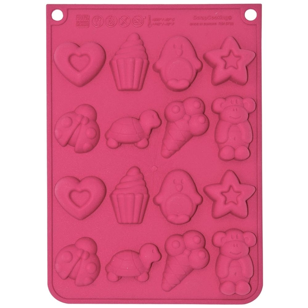 Moule bonbon silicone multi empreintes offert - Ookies