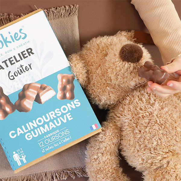 Box Goûter Oursons guimauve chocolat - Ookies