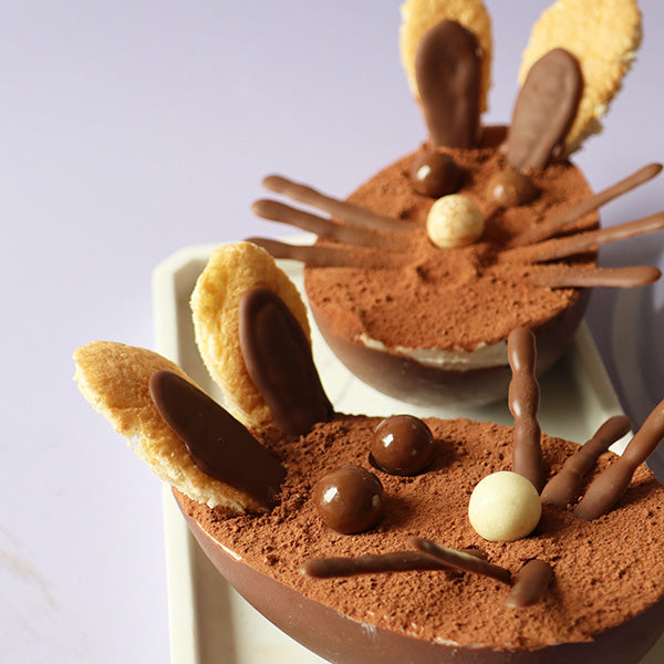Box Coques Lapin Tiramisu de Pâques - Ookies