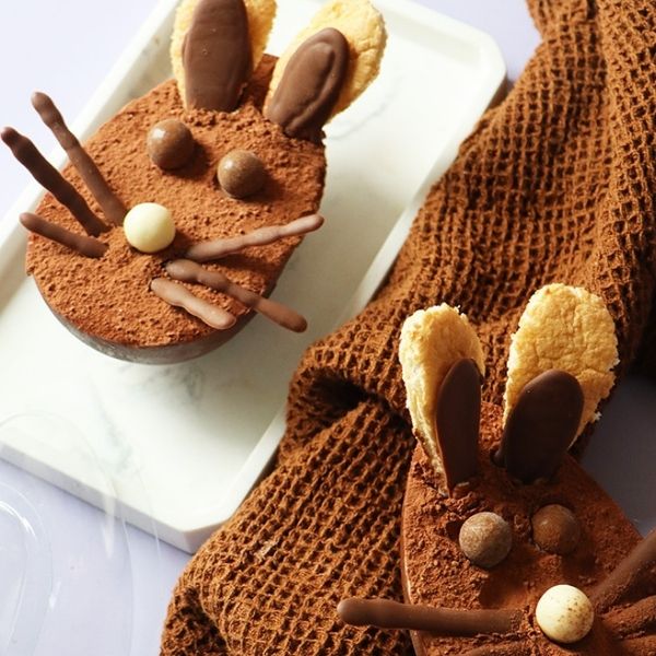 Box Coques Lapin Tiramisu de Pâques - Ookies
