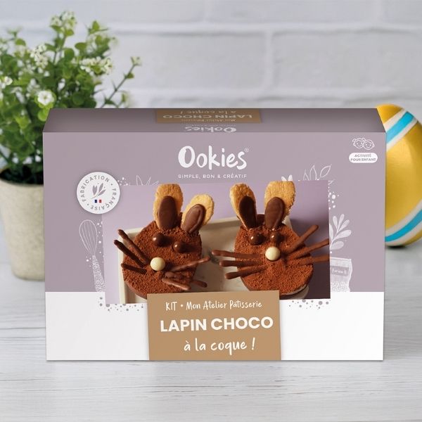 Box Coques Lapin Tiramisu de Pâques - Ookies