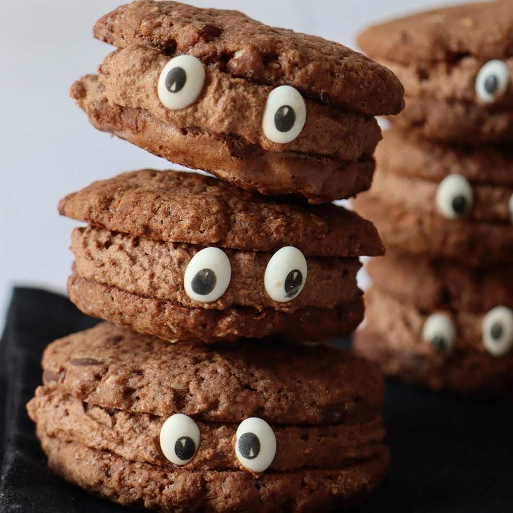 Box cookies monstres chocolat