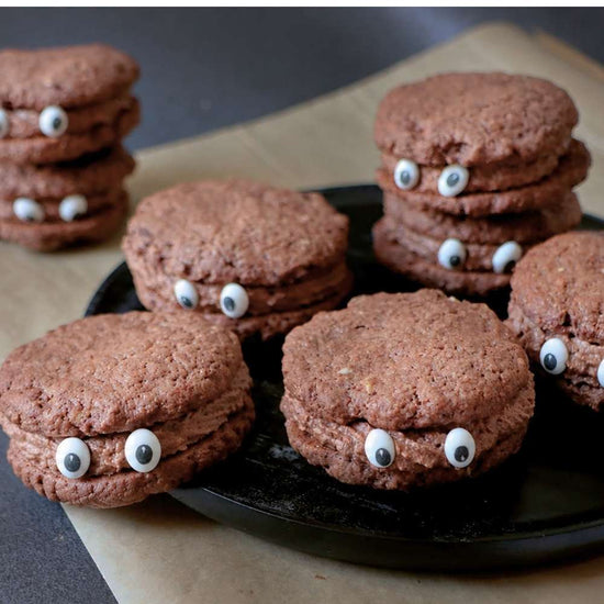 Box cookies monstres chocolat