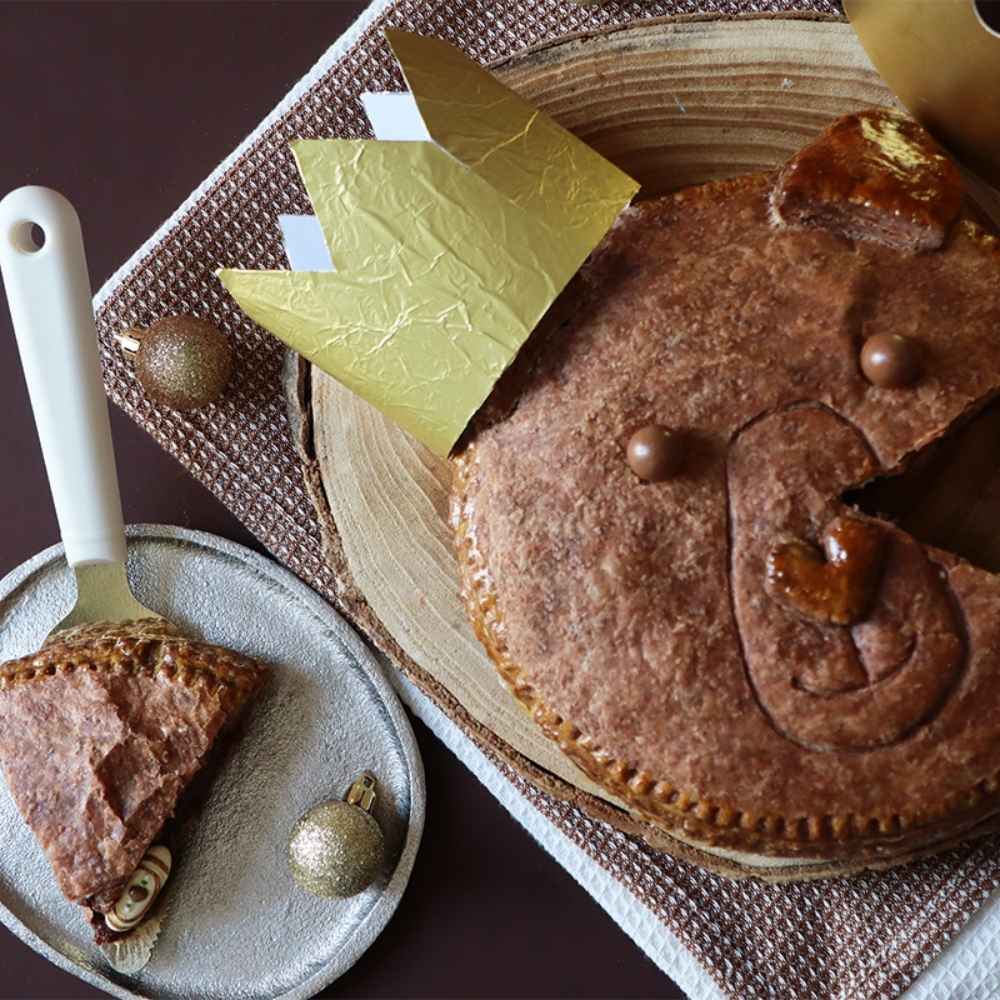 Box Galette des rois ourson chocolat - Ookies