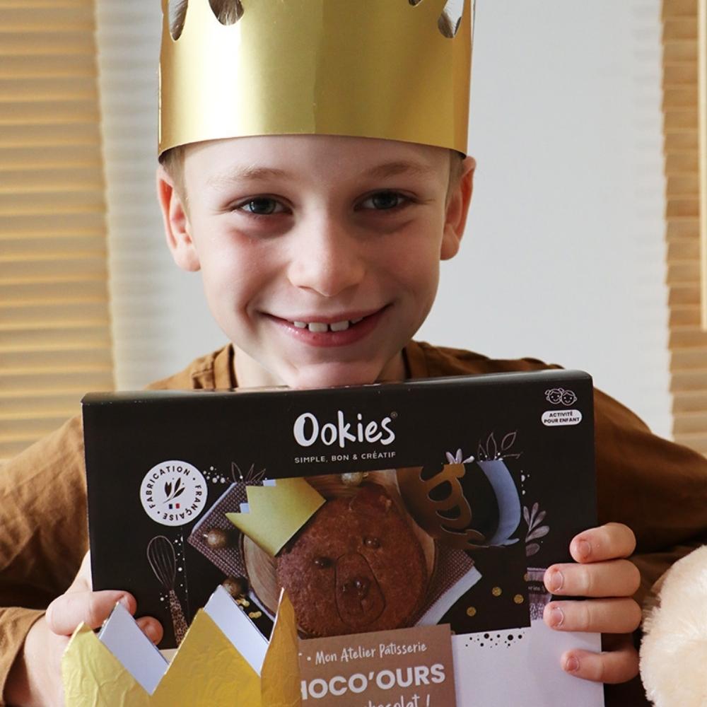 Box Galette des rois ourson chocolat - Ookies