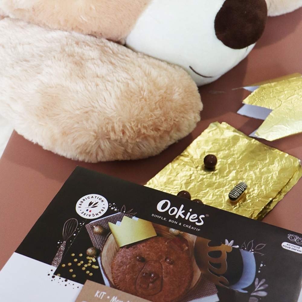 Box Galette des rois ourson chocolat - Ookies