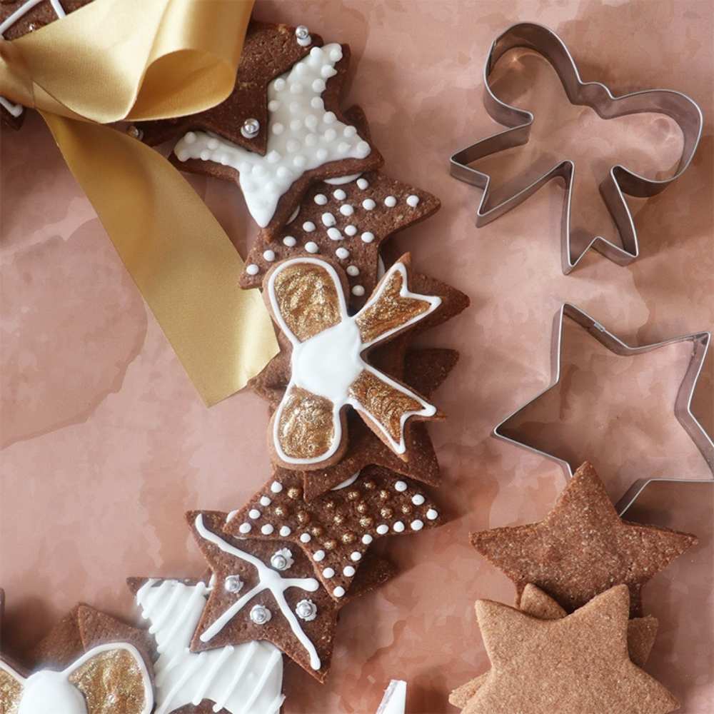 Box Couronne étoilée en biscuits - Ookies