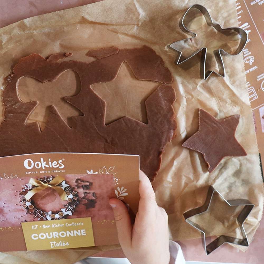 Box Couronne étoilée en biscuits - Ookies