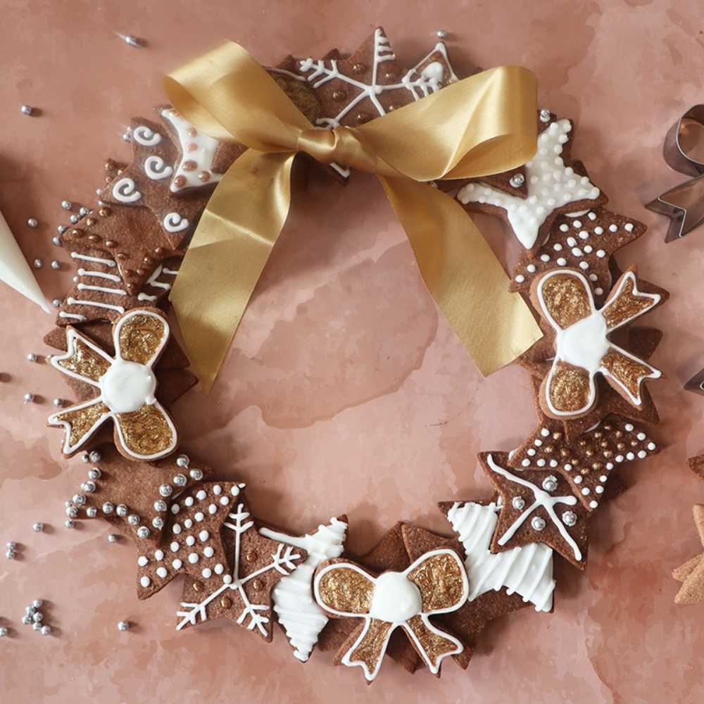 Box Couronne étoilée en biscuits - Ookies