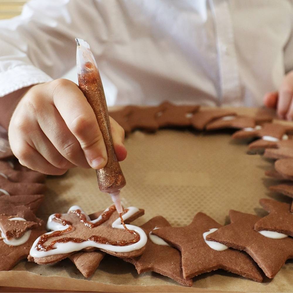 Box Couronne étoilée en biscuits - Ookies