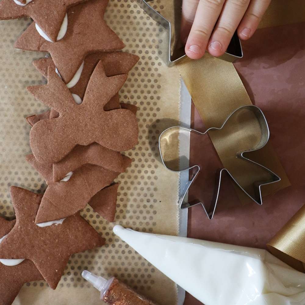Box Couronne étoilée en biscuits - Ookies