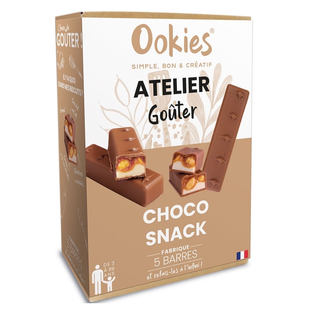 Box Goûter Barre cacahuète et caramel - Ookies