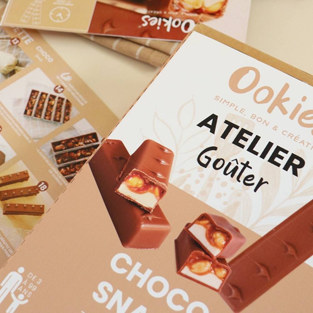 Box Goûter Barre cacahuète et caramel - Ookies