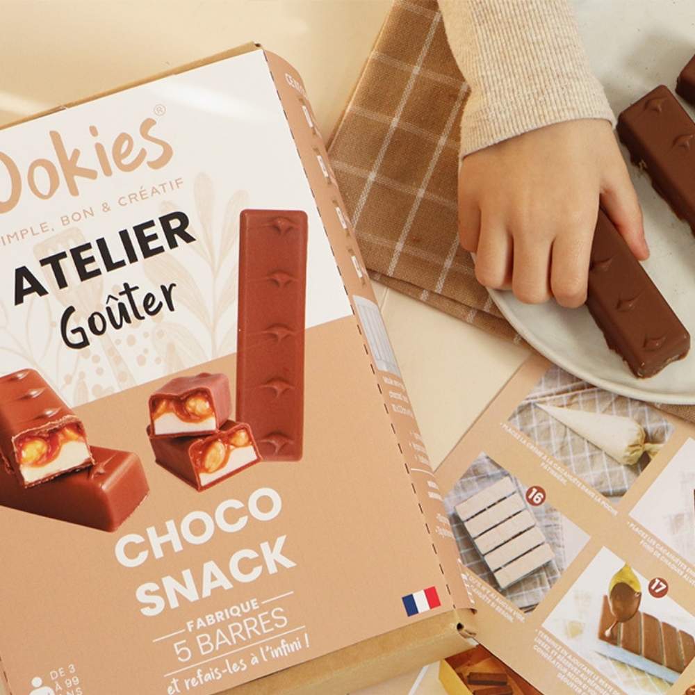 Box Goûter Barre cacahuète et caramel - Ookies