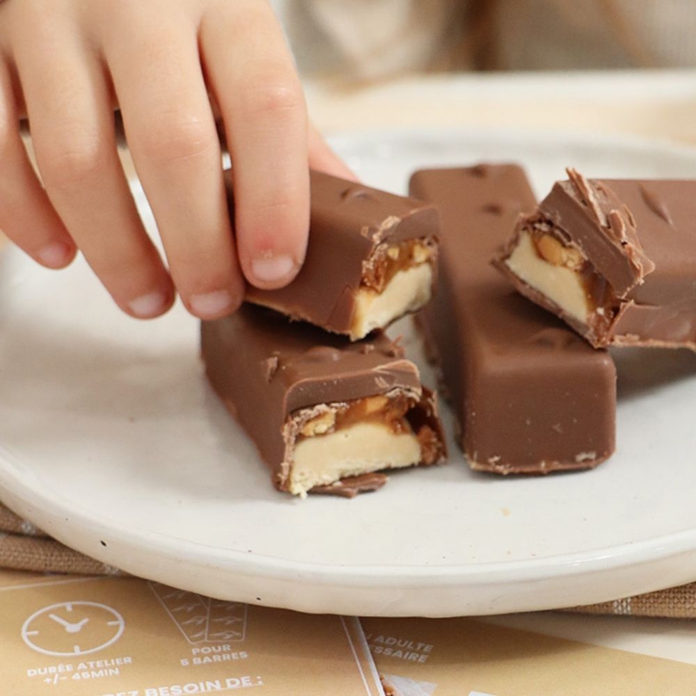 Box Goûter Barre cacahuète et caramel - Ookies