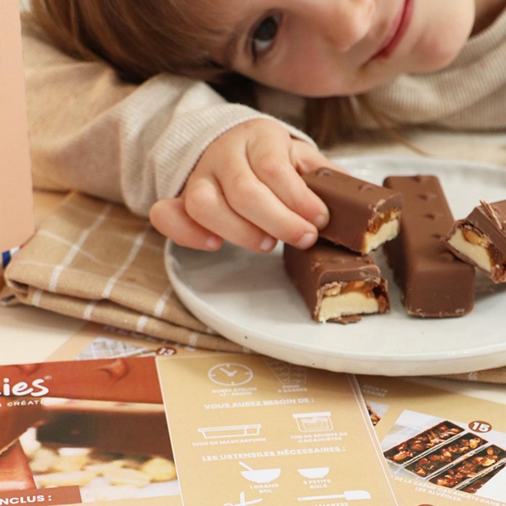 Box Goûter Barre cacahuète et caramel - Ookies