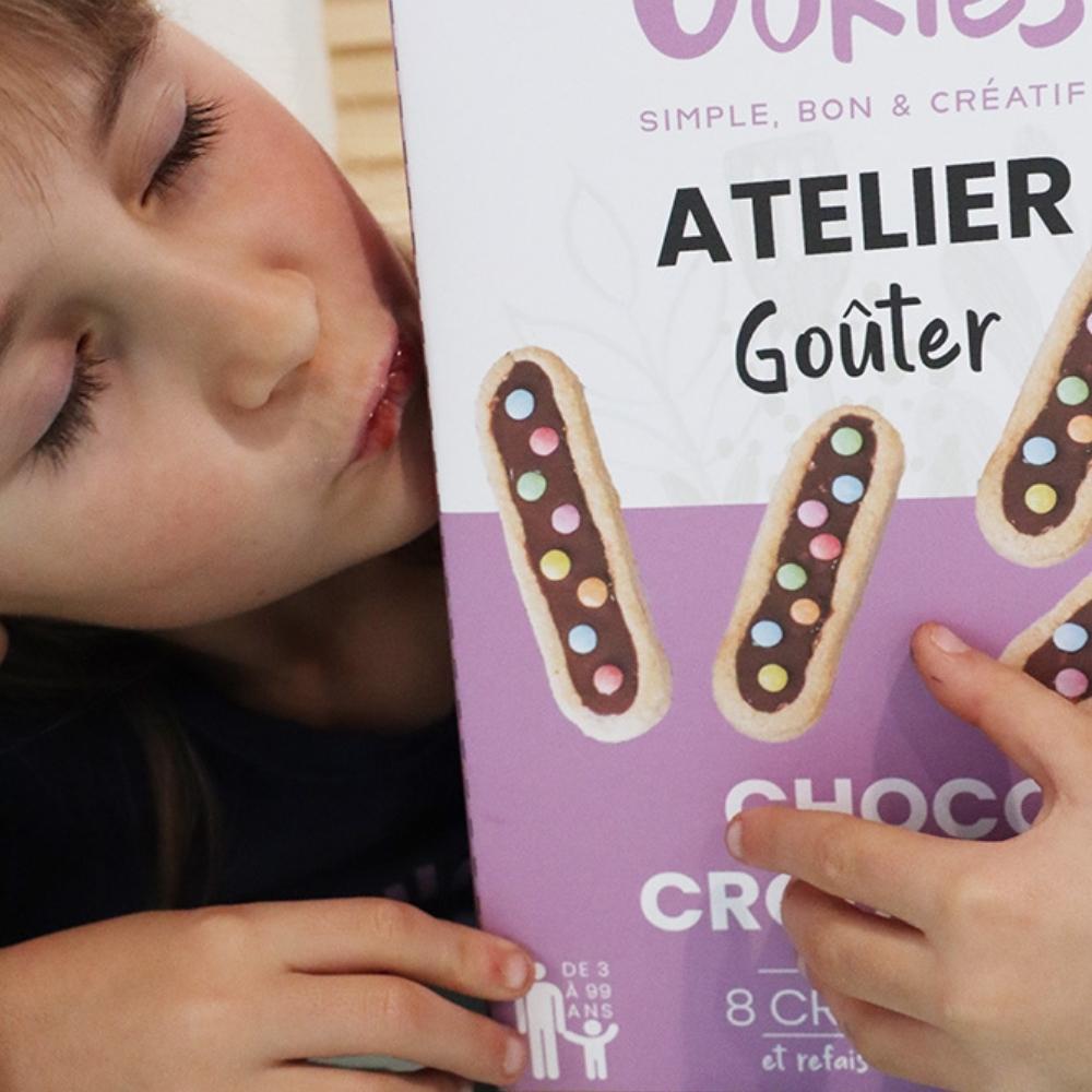 Box Goûter Biscuits choco caramel et confettis - Ookies