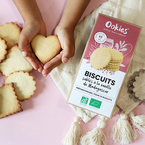 Biscuits Sablés à la Vanille de Madagascar - Ookies