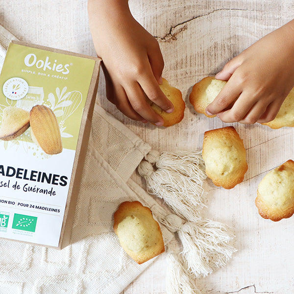 Madeleines au Sel de Guérande - Ookies