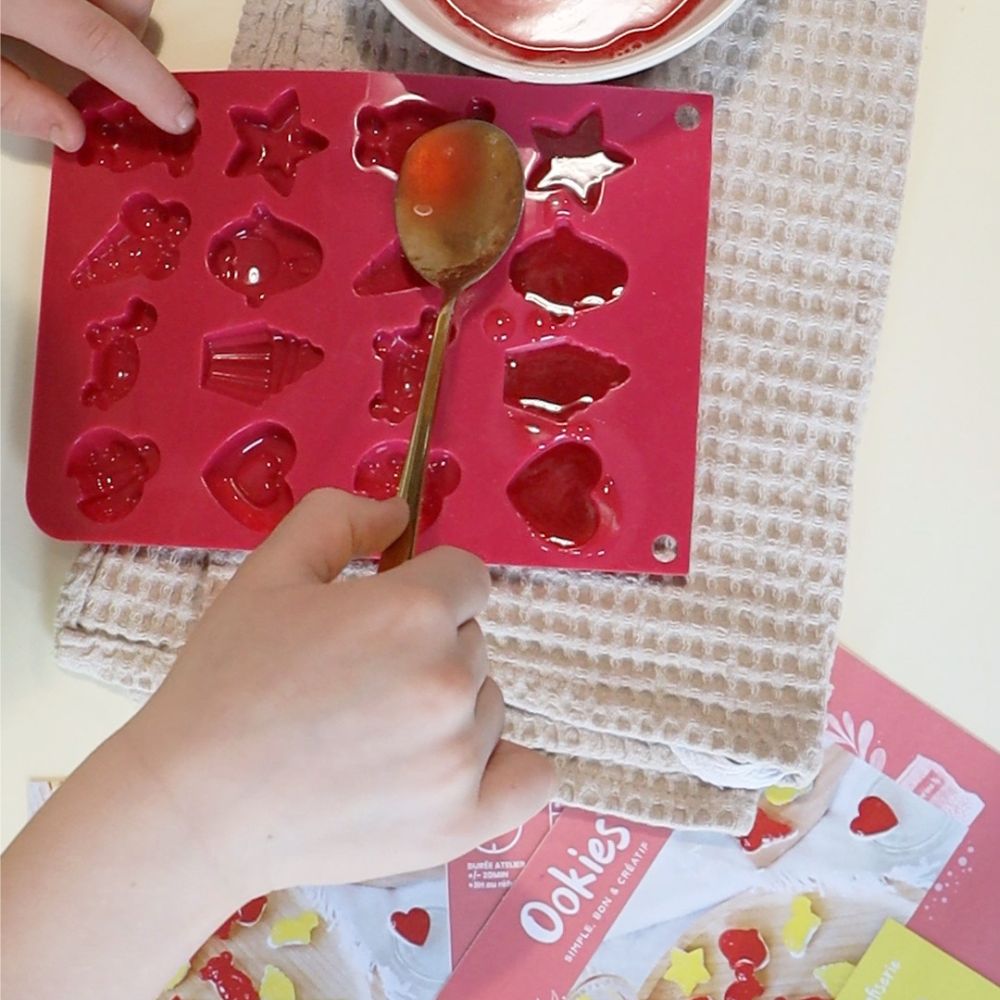 Préparation des bonbons