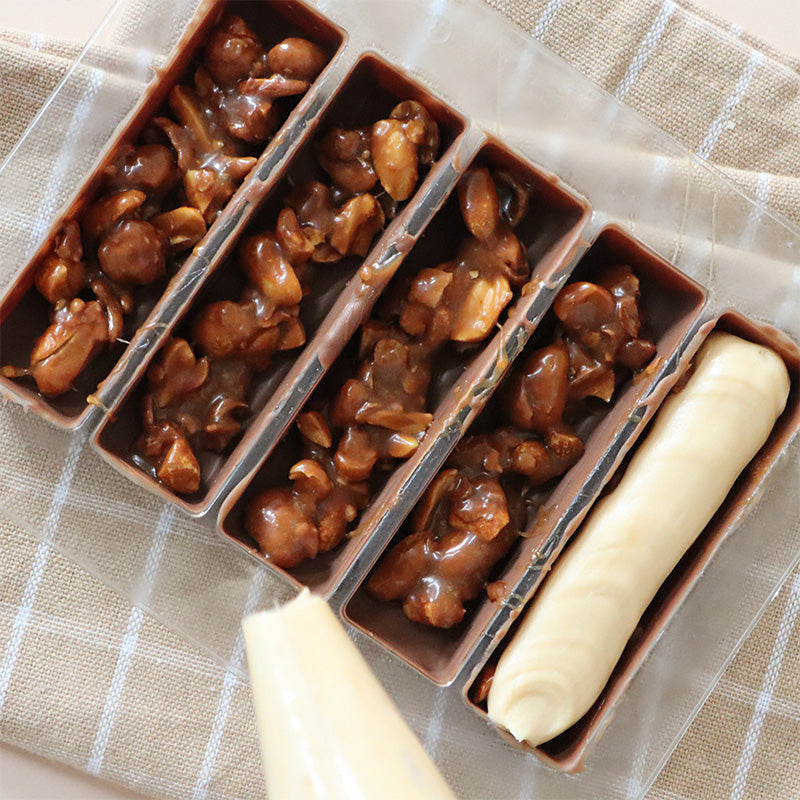 Box Goûter Barre cacahuète et caramel - Ookies