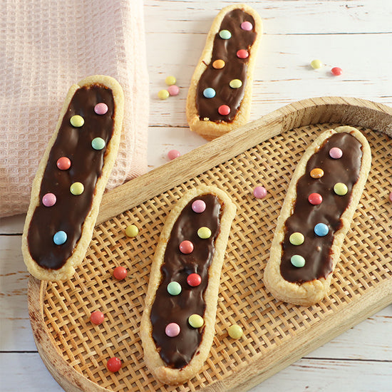Box Goûter Biscuits choco caramel et confettis - Ookies