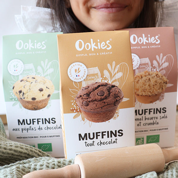 Pack Joséphine adore les Muffins 3 prépas - Ookies