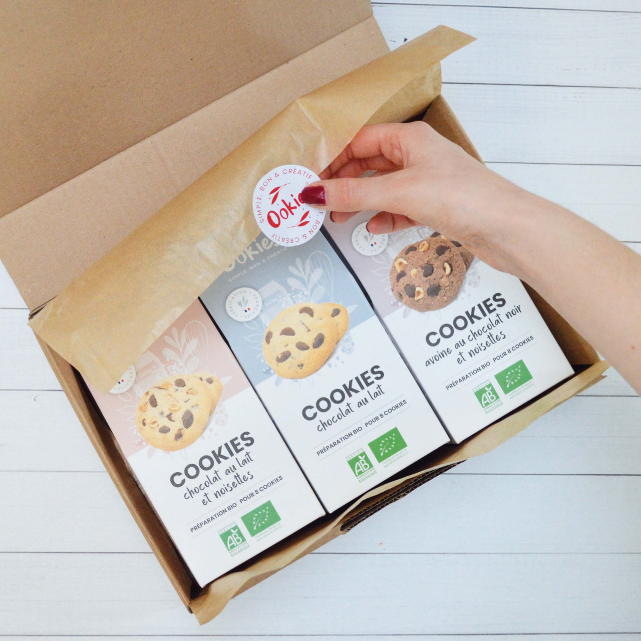 Pack Judith Cookie Addict<br>3 préparations pour gâteaux BIO</br> - Ookies