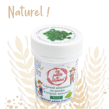 Colorant d'origine naturelle vert - Ookies