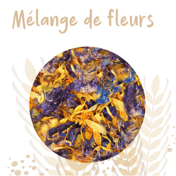 Fleurs comestibles assorties - Ookies