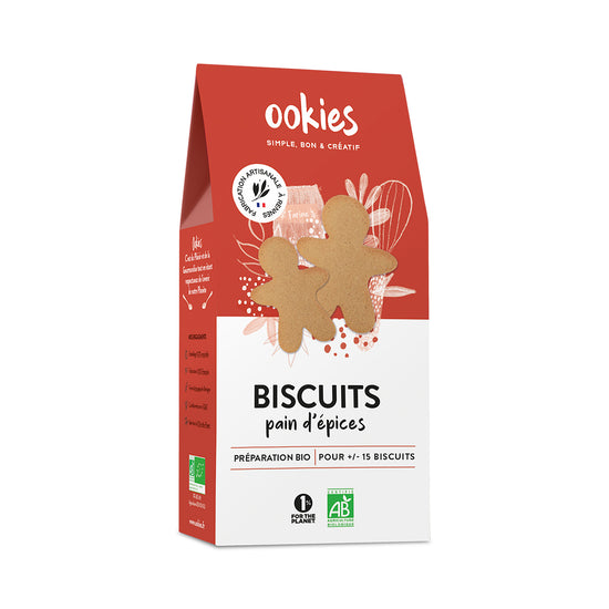 Préparation pour gâteaux Bio - Biscuits de Pain d'Épices