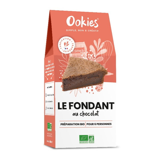 Le Fondant au Chocolat <br>Préparation pour gâteau bio</br> - Ookies