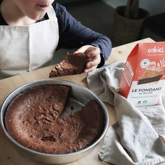 Le Fondant au Chocolat <br>Préparation pour gâteau bio</br> - Ookies
