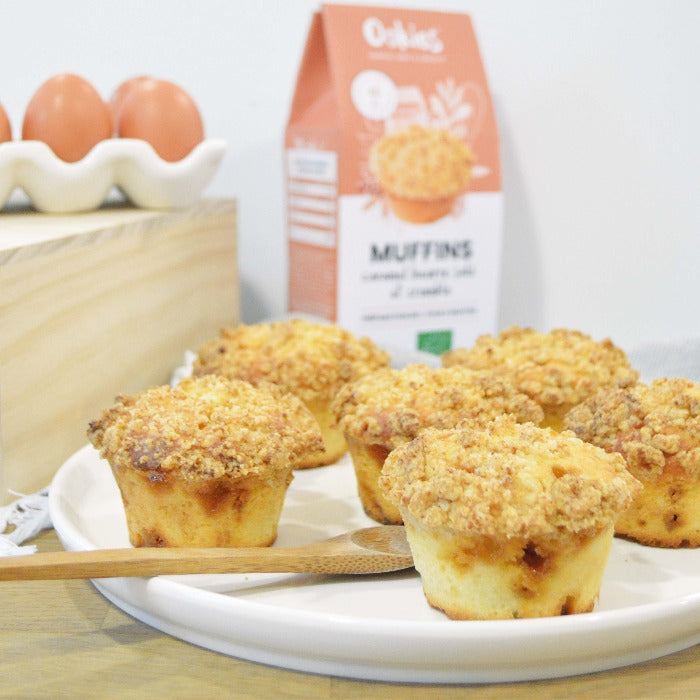 Pack Joséphine adore les Muffins <br>3 préparations gâteaux BIO pour muffins</br> - Ookies